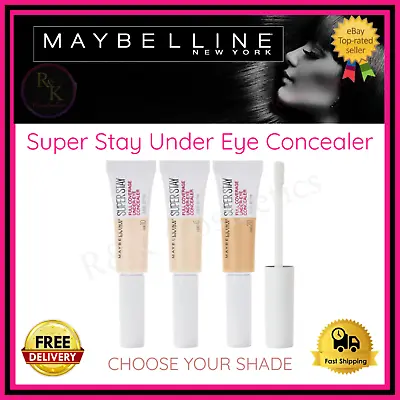 Maybelline Super Stay Full Coverage Under Eye Concealer - Choose Your Shade • £5.19