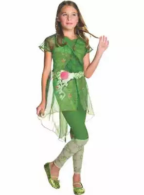 DC Super Hero Poison Ivy Girls Fancy Dress Costume Genuine Rubies - New • $54.99