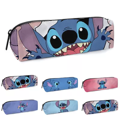 £3.40 • Buy Lilo And Stitch Pencil Case Student Kids Boy Girl Pen Pouch School Stationary~