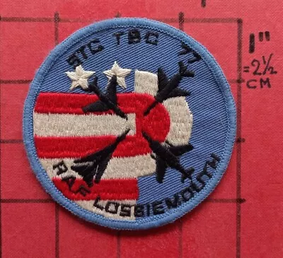 Original Patch Usaf Air Force F-111 F-4 F-100 ?  Exersize Raf Lossiemouth 1977 • $12