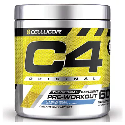 Cellucor C4 ID Blue Raspberry Preworkout 60 Serve • $72.99