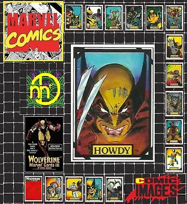 1988 Marvel Comic Images Wolverine Trivia Cards - Pick Choose A Card • $6.34