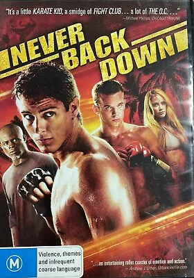 Never Back Down DVD - Amber Heard (Region 4 2008) Free Post • $8.95