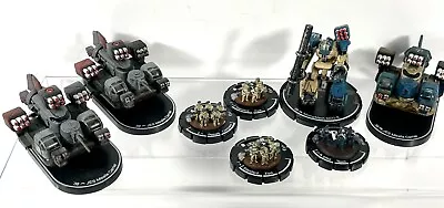 MechWarrior Lot 8 BANNSON'S RAIDERS - Vehicle Mech Infantry Miniatures Wizkids • $21.99