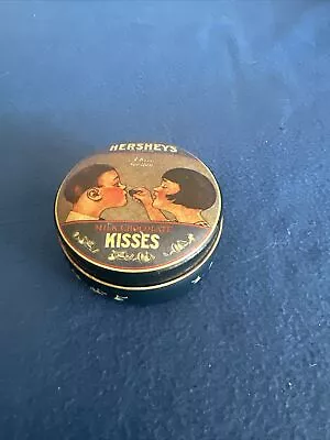 Vintage Hershey Kisses Tin 1982 Milk Chocolate Candy Made In England #2 • $9.99