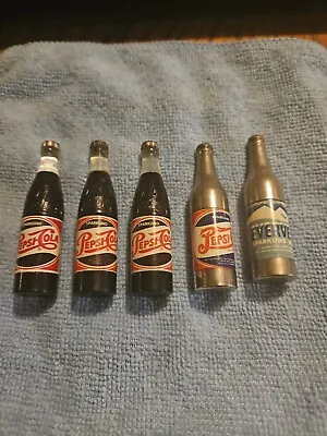 Vintage Miniature Lot Pepsi Cola Bottle Used USA Detroit  • $120