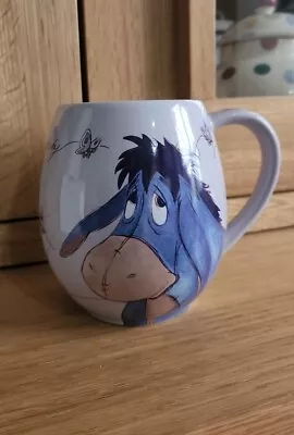 Disney Eeyore Mug - Churchill (barrel Shaped) Lilac Flutterby - Winnie The Pooh • £10