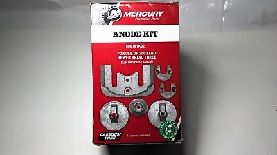 Genuine Mercury/MerCruiser Aluminum Anode Kit For Bravo Three. 888761K02 • $44.95