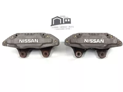 JDM 89-93 Nissan Skyline GTR R32 RB26 Z32 4Pot Front Calipers Brake OEM • $518.97