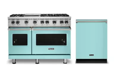 Viking Professional 48  All Gas Range In Bywater Blue - VGR5486GBW • $14588