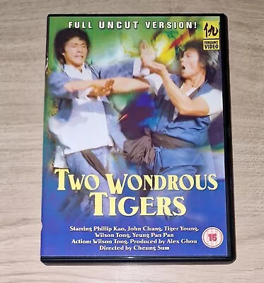 TWO WONDROUS TIGERS - Stars Phillip Kao John Chang & Tiger Young (DVD). Uncut! • £4.99