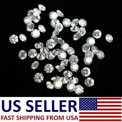 Lab Grown CVD Diamond 0.80-0.90 MM E VS1 CLEARITY 1 PICS LOT CVD DIAMONDS MELEE • $10