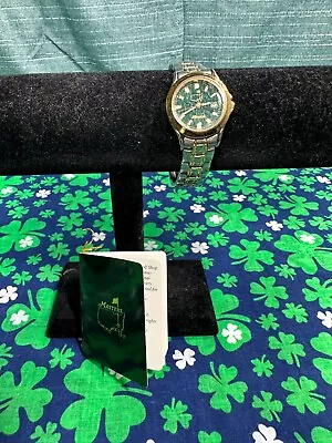 Masters Tournament Limited Edition Stainless Steel Wrist Watch W/ Booklet • $249.99