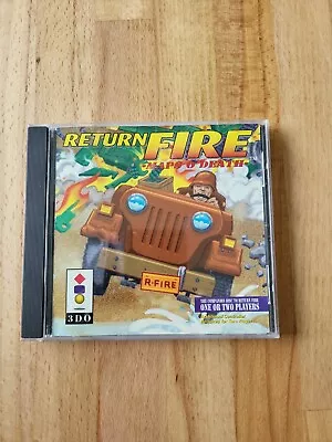 Panasonic 3DO Game - Return Fire Maps O Death • £25