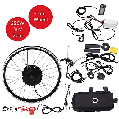 Low Noise Front Motor Wheel Adjustable Speed 350w E Bike Front Wheel Hub Motor  • $199.50