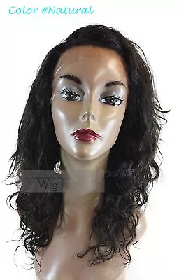 $179.99 • Buy Motown Tress Brazilian Virgin Remy Human Hair Wave HBR L Faye Lace Front Wig