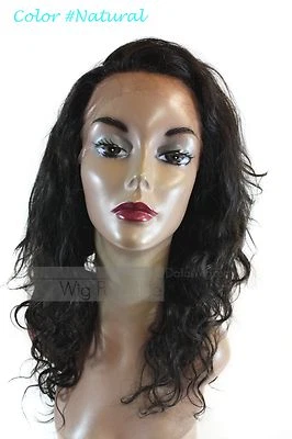 $179.99 • Buy Motown Tress Brazilian Virgin Remy Human Hair Wave HBR L Faye Lace Front Wig
