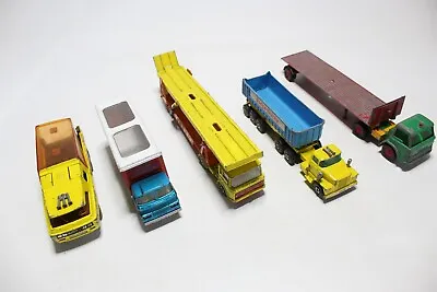 MATCHBOX SUPERKINGS K-21 Ford H Series Flatbed Truck With Trailer • $22.20