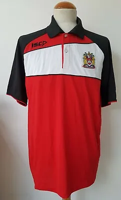 £9.99 • Buy Wigan Warriors ISC Players Polo Shirt Mens Size Small NEW
