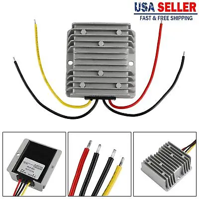 Waterproof DC 9V-20V To DC 12V 3A Voltage Stabilizer Car Power Supply Regulator • $22.70