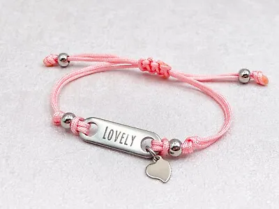 SAMPLE SALE Lovely Bracelet Ladies Womens Gift Jewellery Heart Charm 375 • £14.49