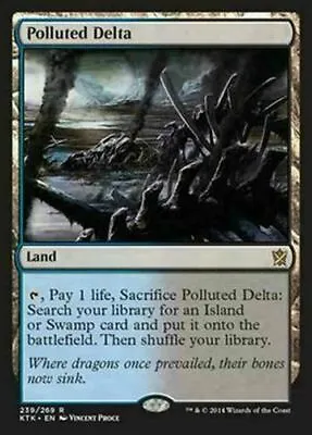 Polluted Delta ~ Khans Of Tarkir [ Excellent+ ] [ Magic MTG ] • $41.05