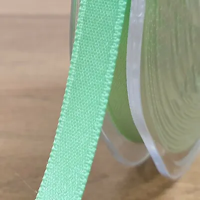 3mm DOUBLE SIDED SATIN RIBBON - 43 COLOURS - Thin Slim Narrow Plain Solid PER 1M • £1.48