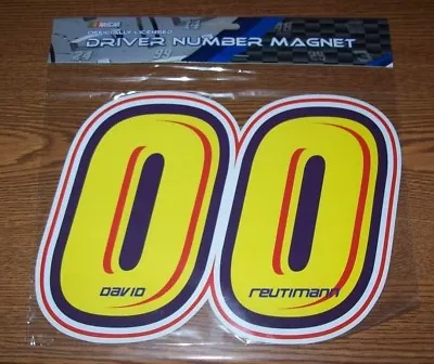 David Reutimann #00 R&r Driver Number Magnet • $4.95