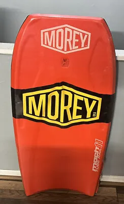 Morey Mach 11 Tube Rail Red And Faux Wood Grain Body Boogie Board Size 42 × 21  • $89.99