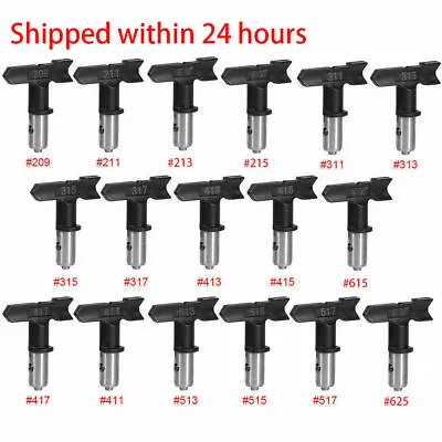 Airless Spray Gun Tip Nozzle Kit For Titan Wagner Paint Sprayer #209 - 625 Tips • $7.33