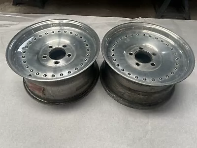 Centerline Vintage Auto Drag Aluminum Wheels Shallow Face 15x7 Chevy GM J19192 • $379.99