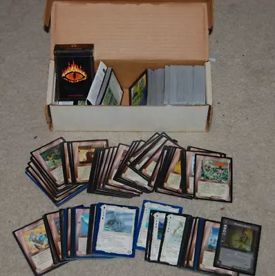 Vintage Lot Of Middle Earth Collectible Card Game CCG- Box Rules LOOK • $49.95