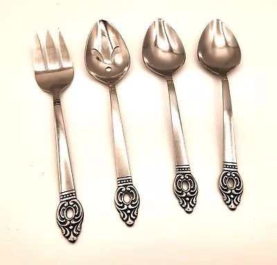 Oneida 1881 Rogers Stainless Flatware Danish Court - 4 Serving Pieces  • $21.95