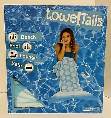 Towel Tails Mermaid Step In Towel 56  X 24   Towel Tails One Size Fits Most New • $24.28