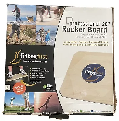 Fitterfirst Professional Rocker Board 20 In 350 Lb. Capacity • $169