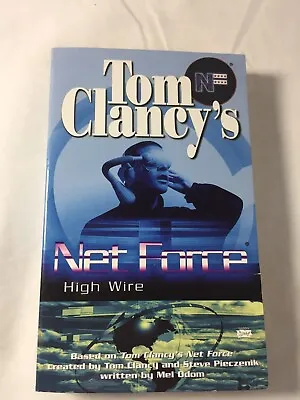 Tom Clancy's ~ Net Force High Wire Paperback Mel Odom • $17.89
