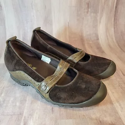 Merrell Womens Size 8 Mary Jane Shoes Plaza Bandeau Chocolate Brown Comfort • $25