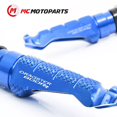 Blue R-FIGHT Front Rider Foot Pegs For MV Agusta Dragster 800 RR / RC 15-19 18 • $78.66