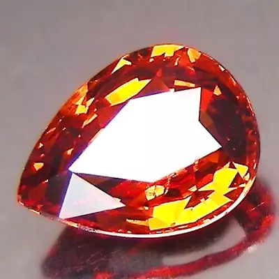 1.08 Ct.Attractive Color! Natural  Orange Mandarin Spessartite VVS • $0.99