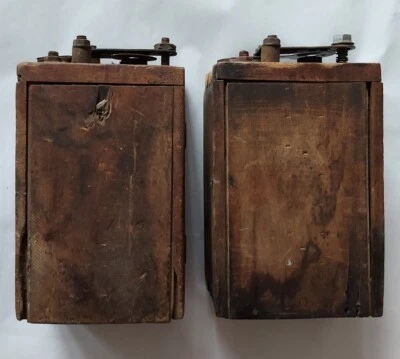 $24.93 • Buy 2 Antique Vtg Car Truck Ignition Wood Buzz Coil Magneto Hit Miss Engine Steam T