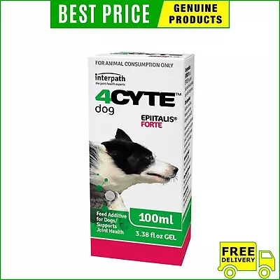 4Cyte Canine Epiitalis Forte Joint Support Gel 100 Ml For Dogs • $69.98