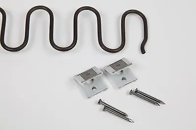 2 X Zig  Zag Chair Springs 25 +clips+nails Upholstery Supplies • £7.95