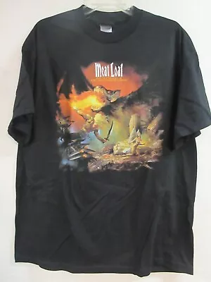 Meat Loaf Official Old Stock Bat Iii Band Concert Music T-shirt Extra Large • $15.99
