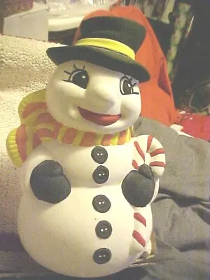 Large Vintage Snowman Roly Poly Look   I Ship Daily • $19.99