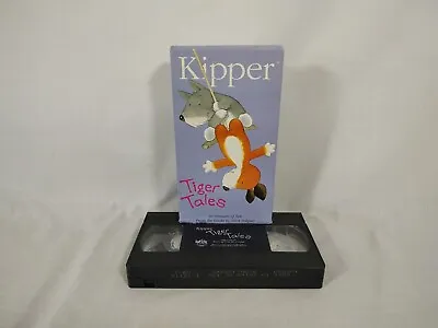 $33 • Buy Nick Jr Kipper Tiger Tales VHS 2001 Nickelodeon Mick Inkpen Kipper The Dog 
