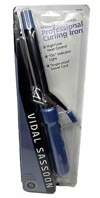 NOS Vidal Sassoon 3/4  Barrel Professional Curling Iron NOS VS121C Curls & Waves • $29.66