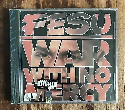 FESU War With No Mercy Houston Rapper Goosebumps! New Cut-Out CD P.A. STICKER! • $7.80