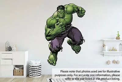 Hulk Marvel Avengers 3d View Wall Sticker Removable Children Bedroom Vinyl Art • £3.99