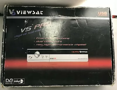 ViewSat VS Pro DVB FTA Digital Satellite PVR Dual USB Receiver With Remote • $89.99
