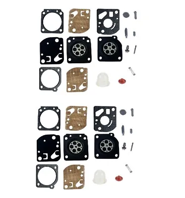 2 Pack Rb-29 Carburetor Rebuild Kit For ZAMA Ryobi Homelite RB29 Complete Kit • $9.99